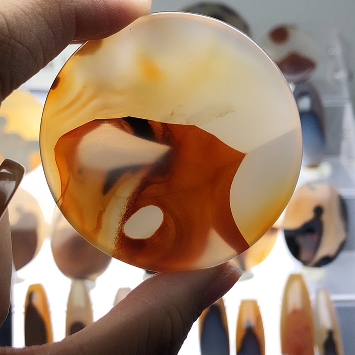 玛瑙/玉髓未镶嵌珠宝半成品13