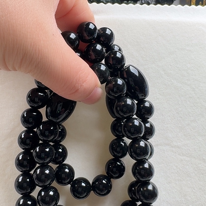 蛇纹石玉未镶嵌手链