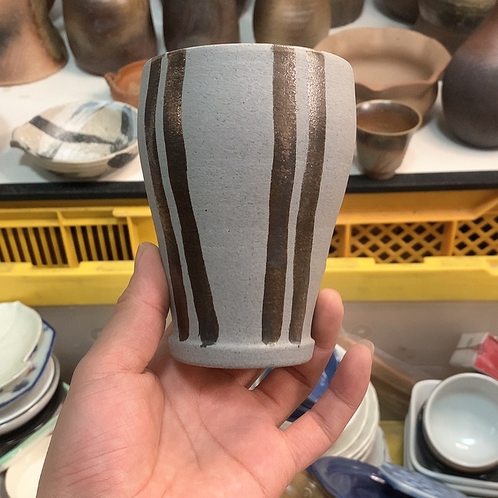 备前烧主人杯一个