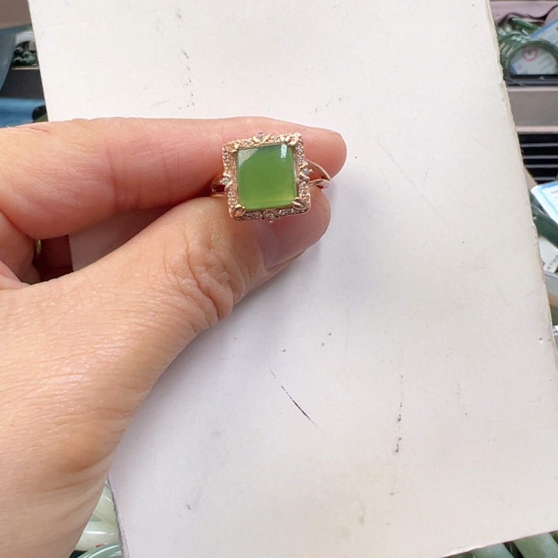 和田玉戒指未镶嵌