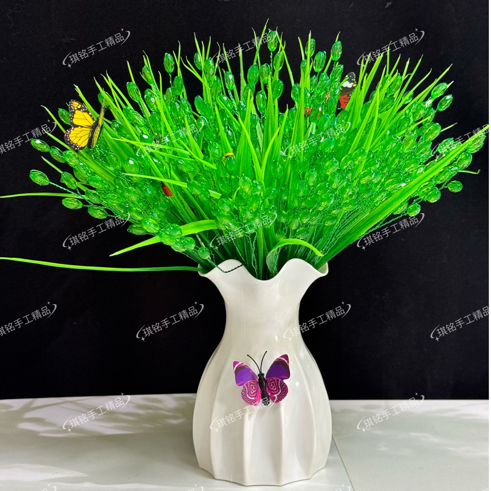 【送花瓶】稻穗DIY 材料包 稻谷居家摆件节庆 乔迁新居礼物手工制作