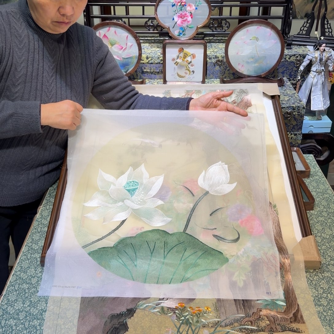 刺绣手工苏绣工艺精品