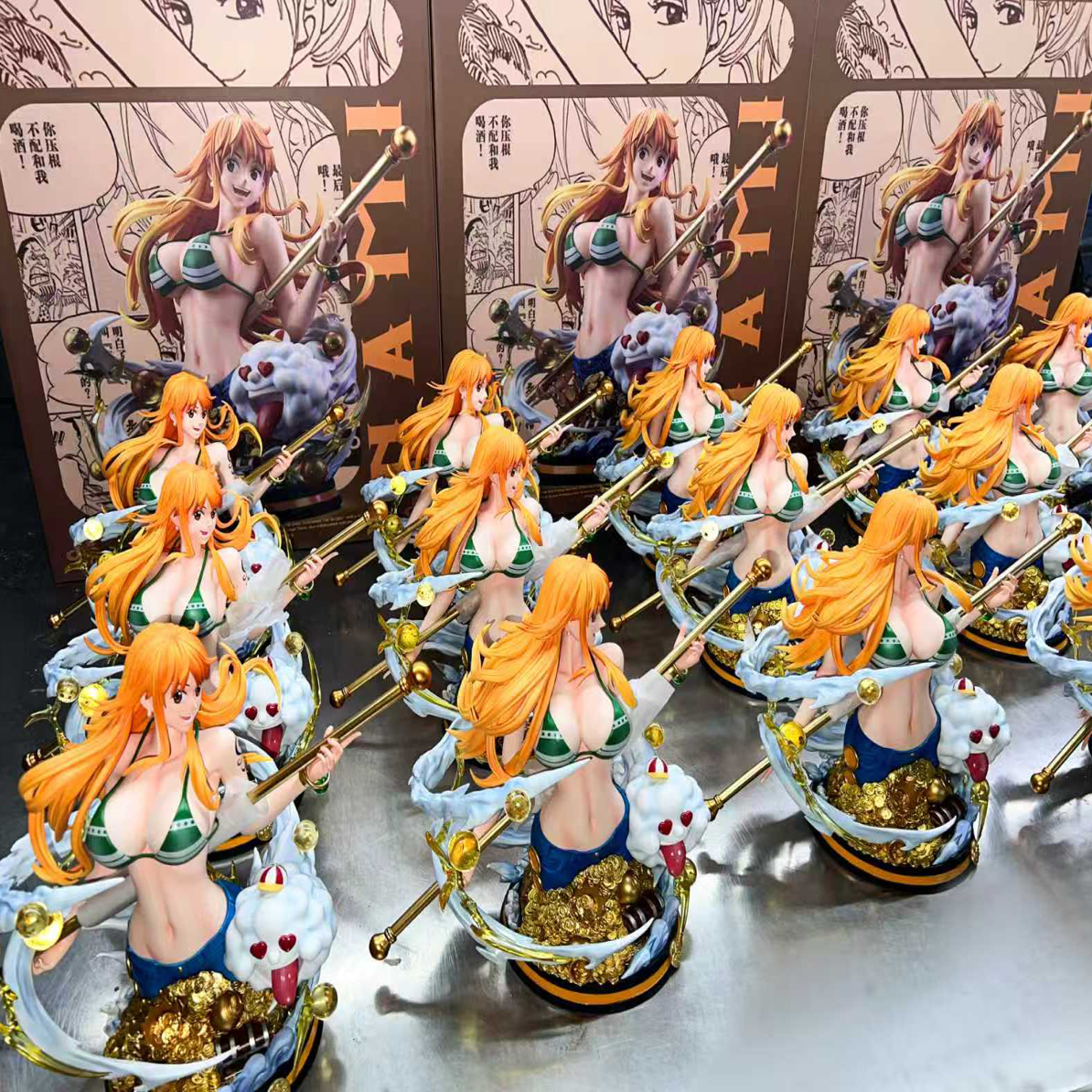 【原膜现货】UNO工作室海贼王娜美桌摆件胸像现货【顺丰到付】