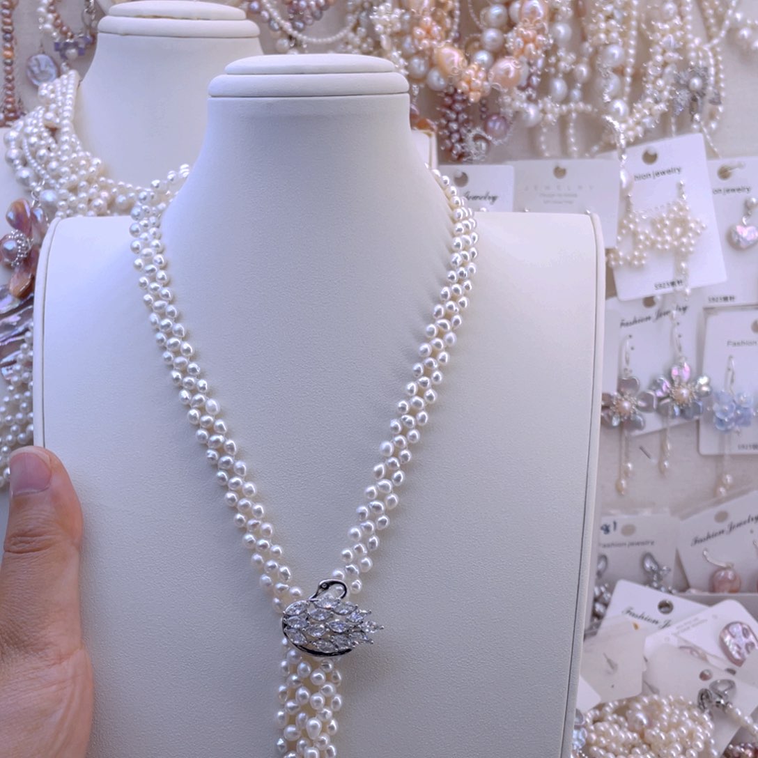 未镶嵌耳饰淡水珍珠