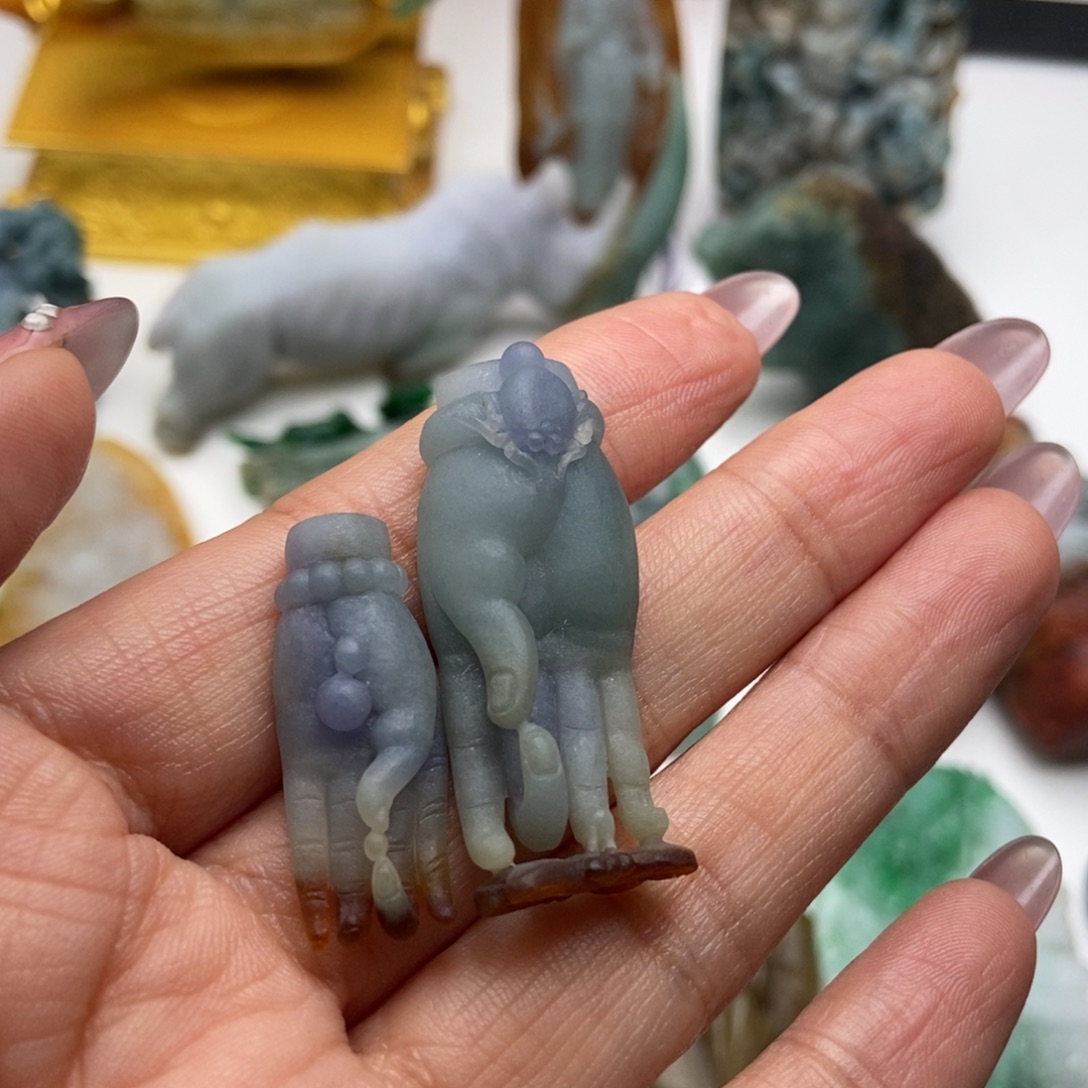 定制翡翠未镶嵌天然缅甸A货翡翠