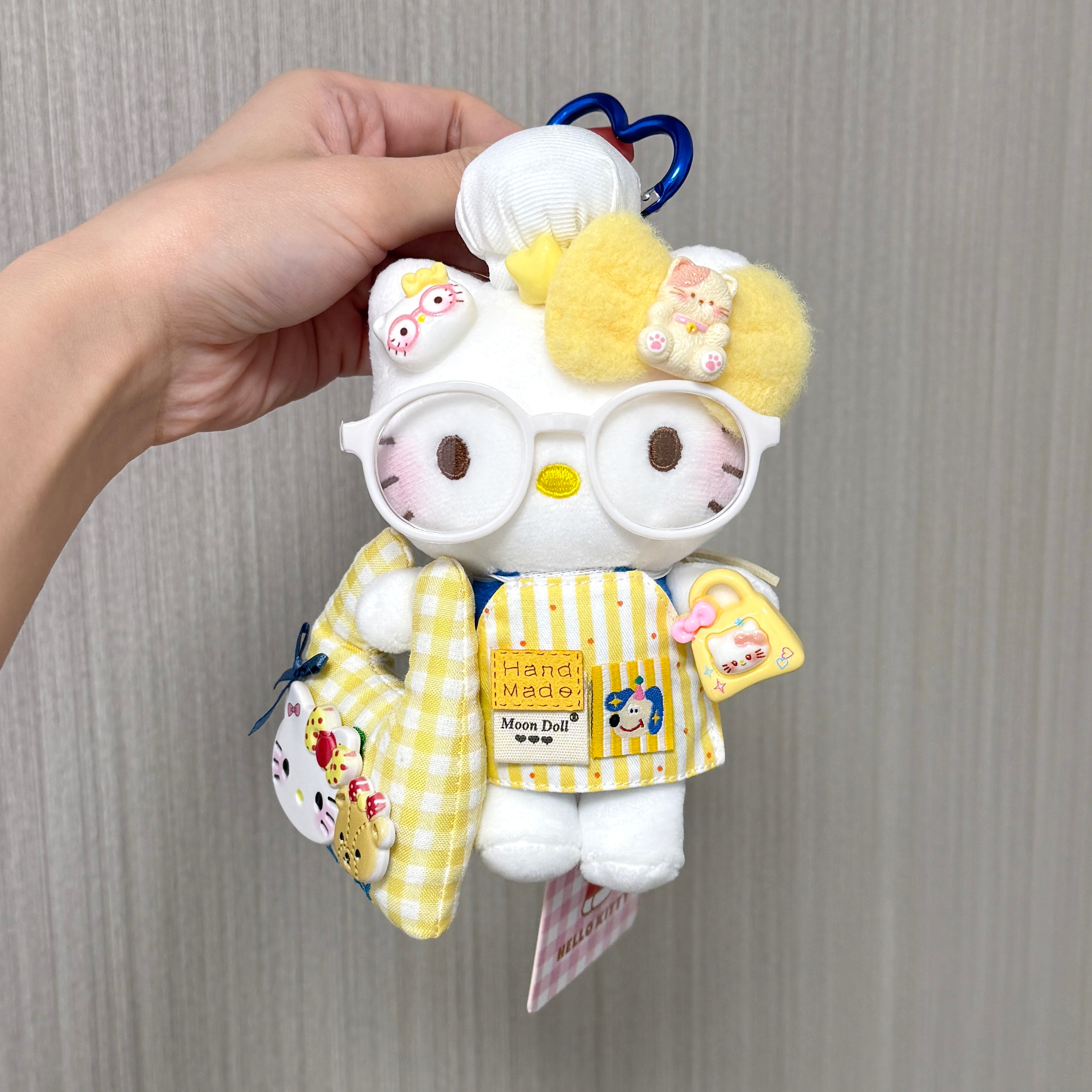 正版【小黄逛街】HelloKitty 可爱少女包包挂件车载摆件钥匙扣