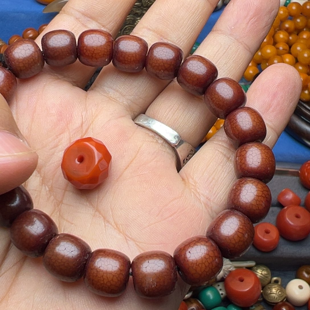 金刚菩提吊坠单圈手串