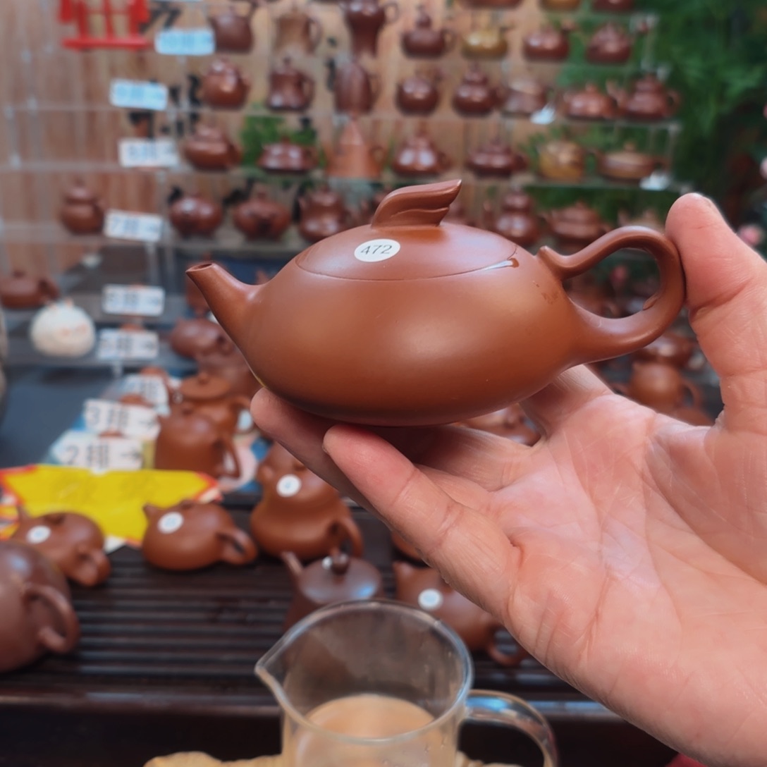 朱泥茶壶朱泥茶壶微瑕100C
