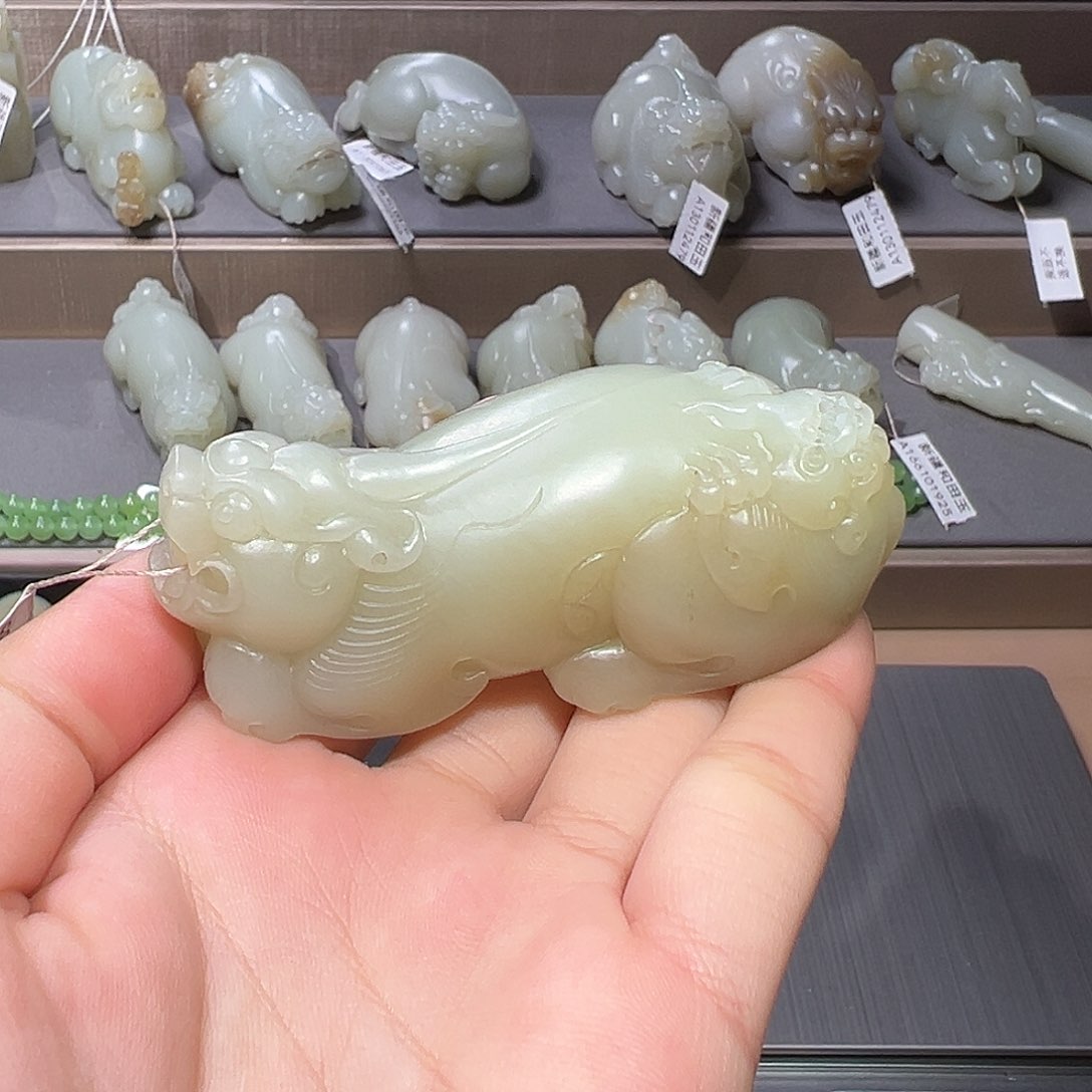 和田玉把件未镶嵌