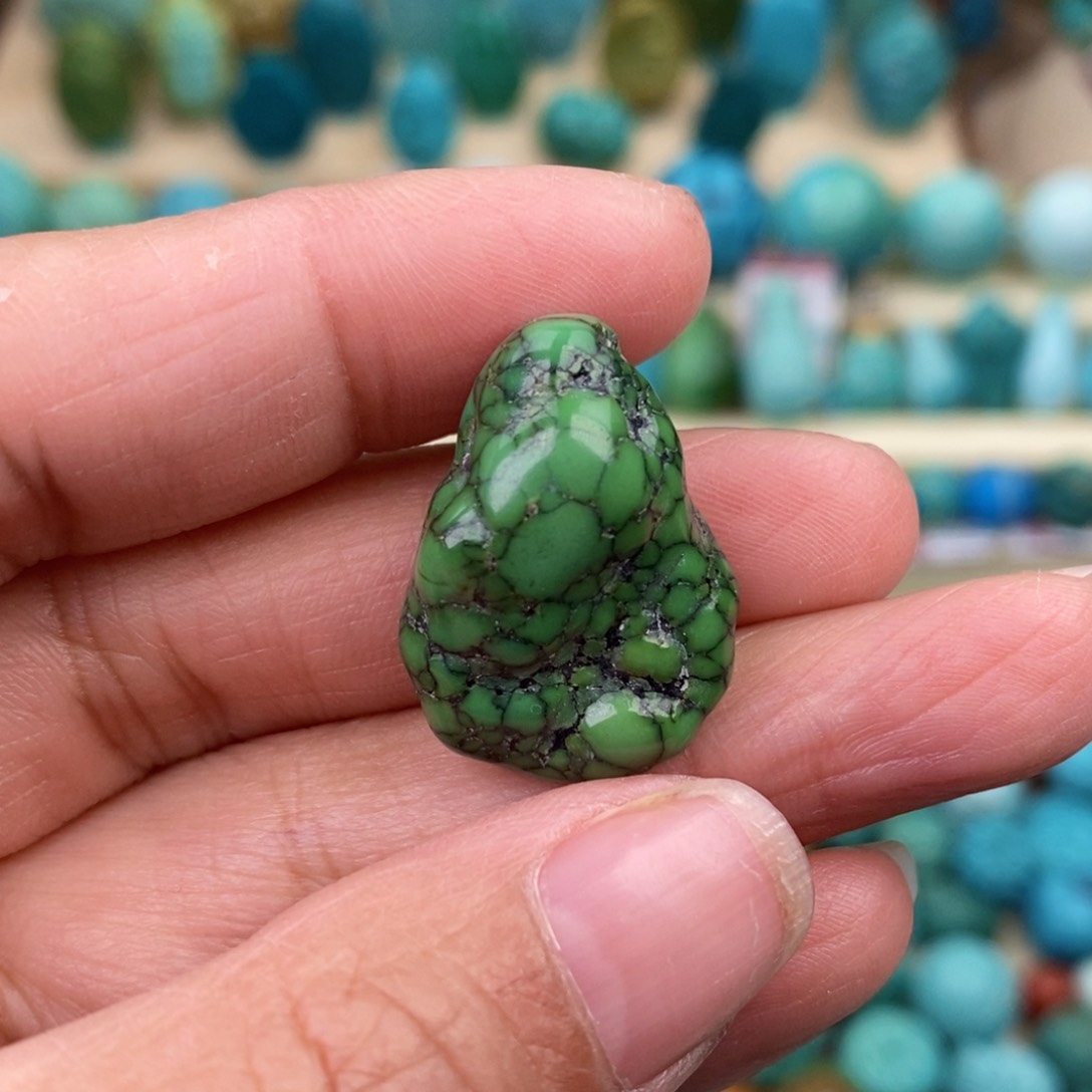 绿松石珠宝奇石未镶嵌