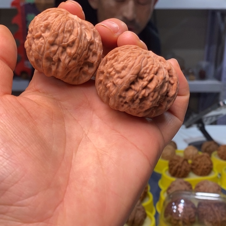 吊坠文玩核桃文玩核桃磨盘41～