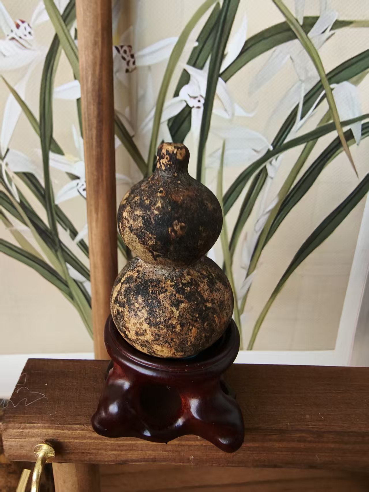 花皮葫芦手把件摆件（8-50）