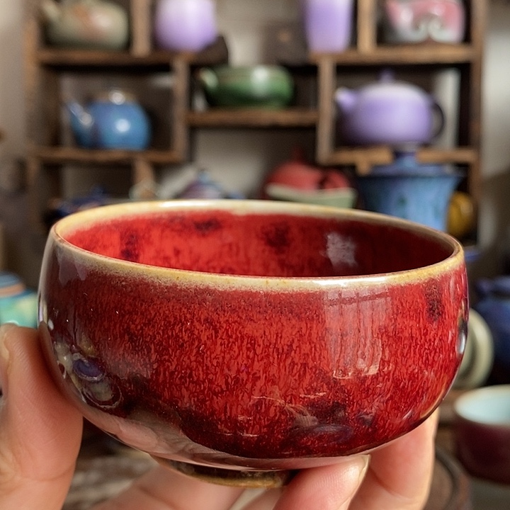 中国神后钧瓷茶具