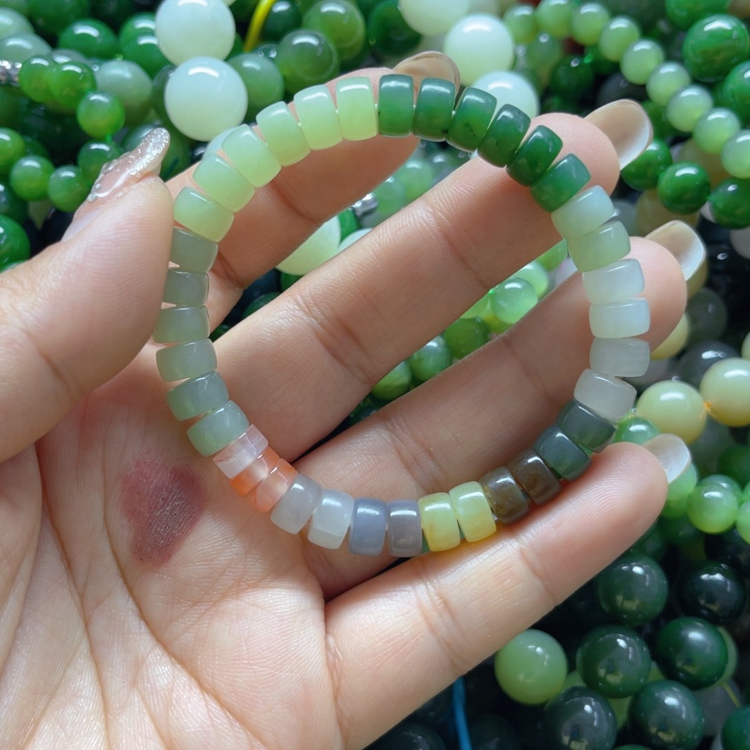 和田玉手链未镶嵌