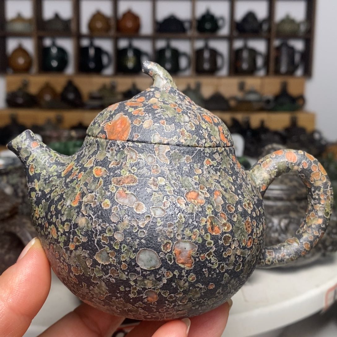 梅花玉高品缠丝料梨壶230cc