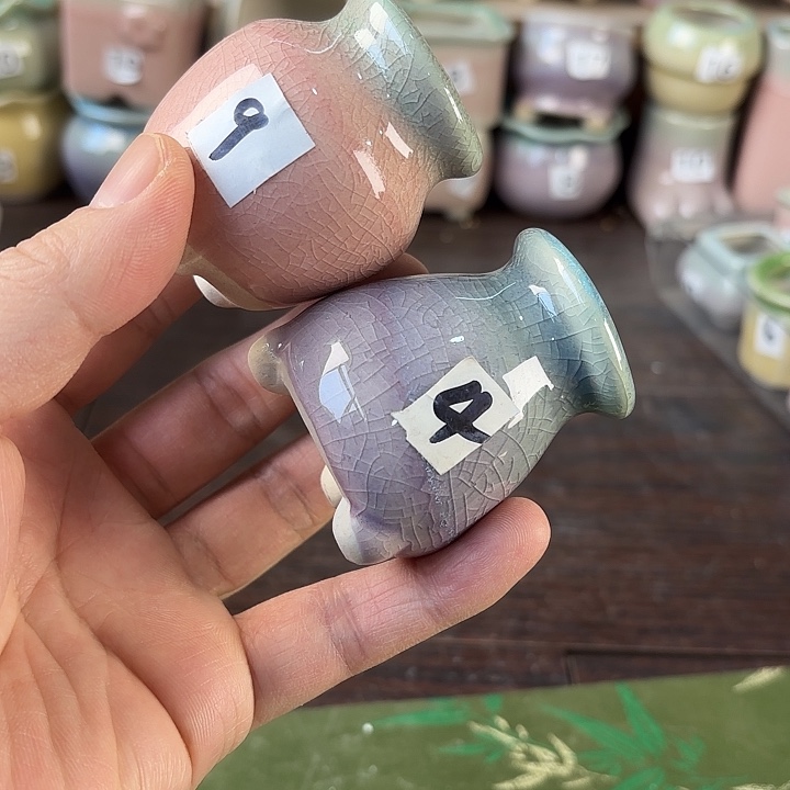 红陶量货/口高深浅搭配发12个
