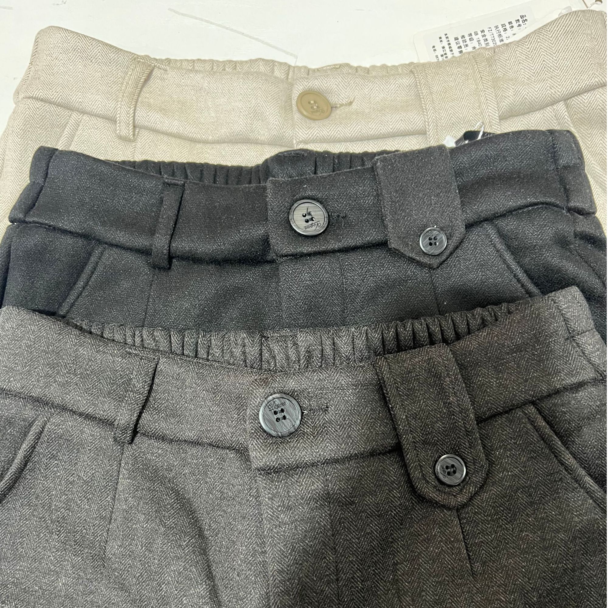 【品排撤柜高货】羊毛蚕丝烟管裤女秋冬