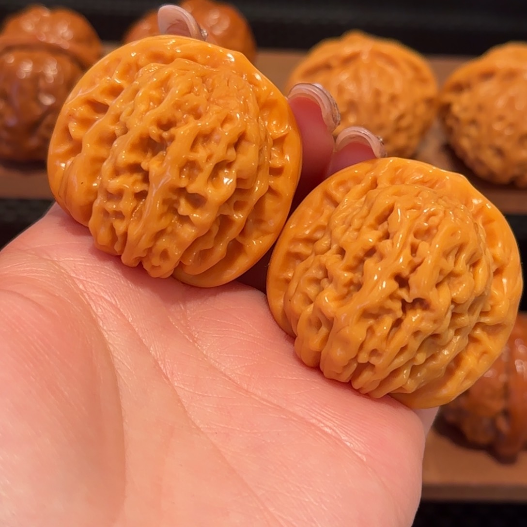 桃核吊坠四座楼41 精品1156 