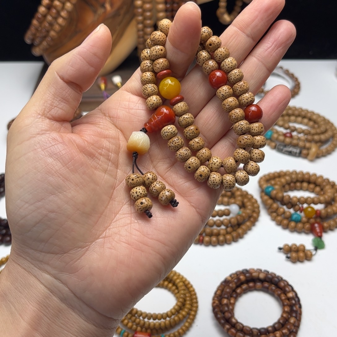 华***子星月菩提吊坠菩提