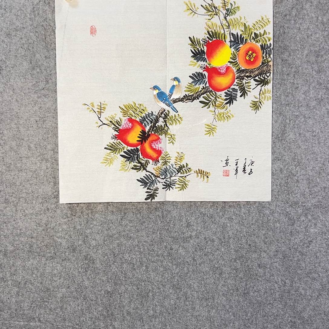 国画806 花鸟在此鸣叫的日子