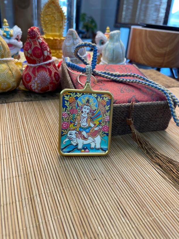 《GZZ》普贤·慈悲幸福藏式唐卡文创