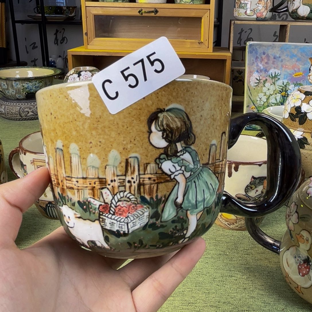 【闪购商品】摆件桃园山房原创手绘作品