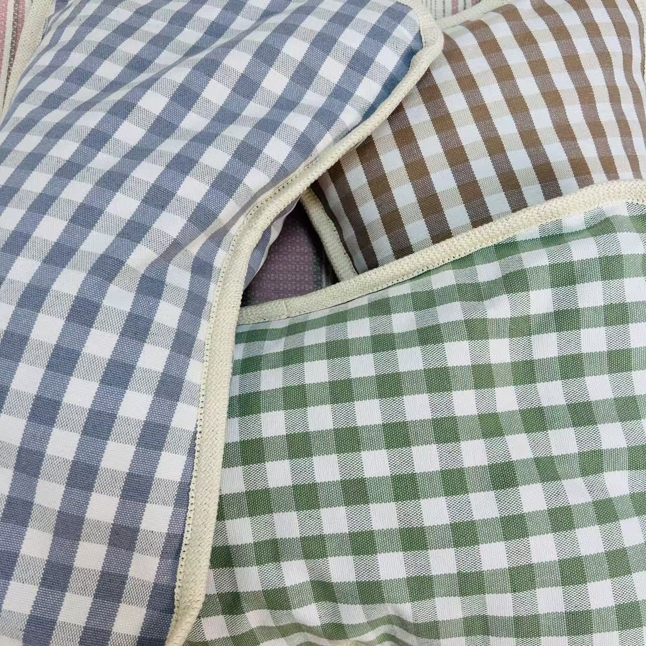 【凉席枕】荞麦壳颈椎枕多功能护颈学生棉枕单人宿舍老粗布