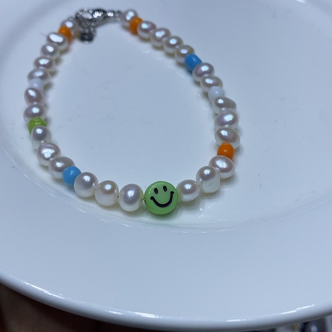 淡水珍珠吊坠银S925镶嵌