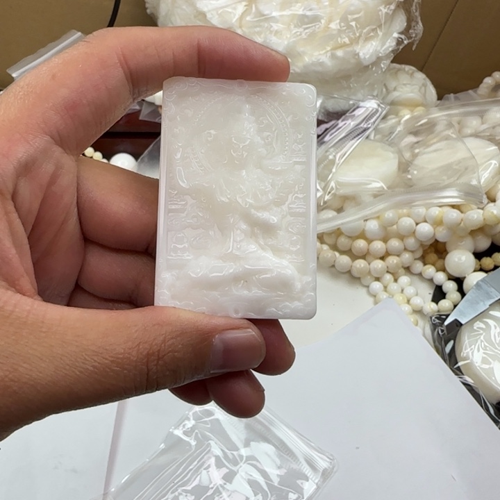 *****贝壳吊坠兔文书36号