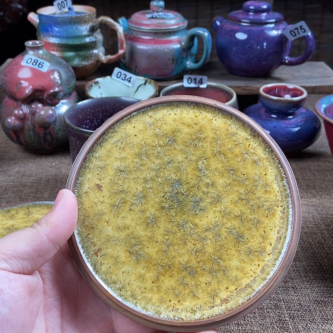 星***驰瓷片钧瓷茶壶茶具