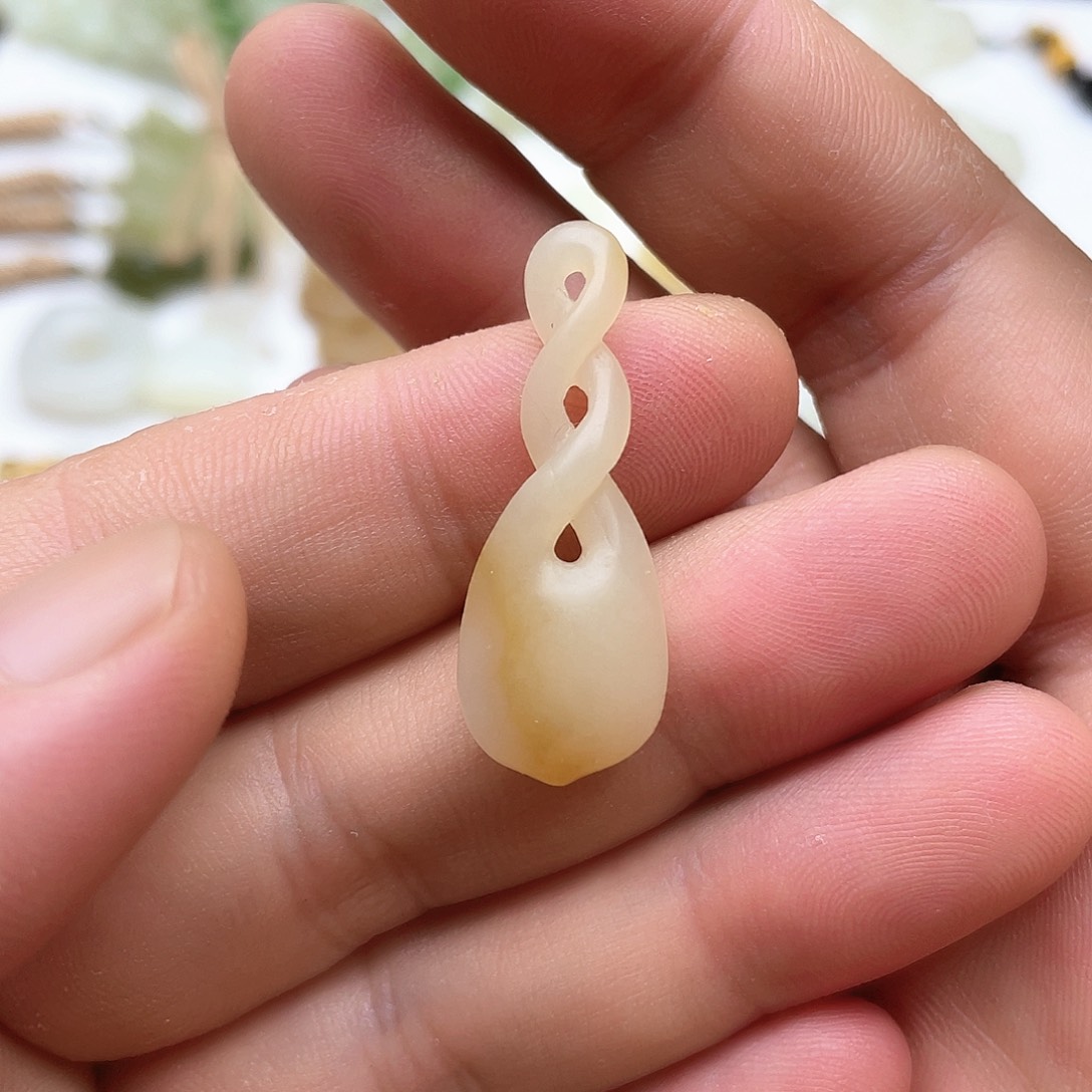 吊坠(不含链)未镶嵌和田玉