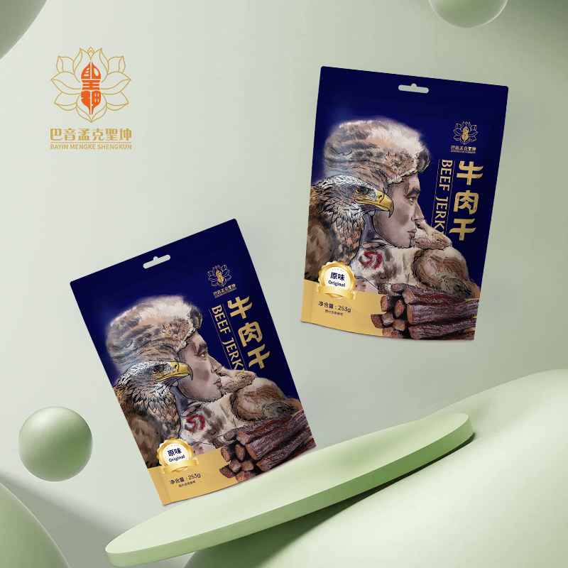 巴音孟克圣坤甄选风干牛肉干