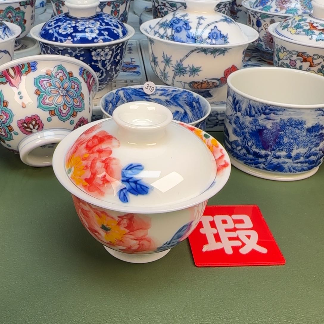 景德镇手绘茶器闪购323