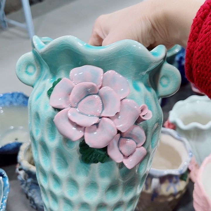 多肉陶瓷花盆满10元包邮