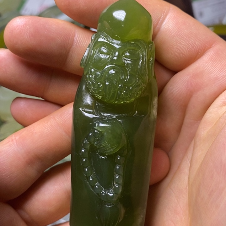 岫玉天然岫玉颈饰未镶嵌