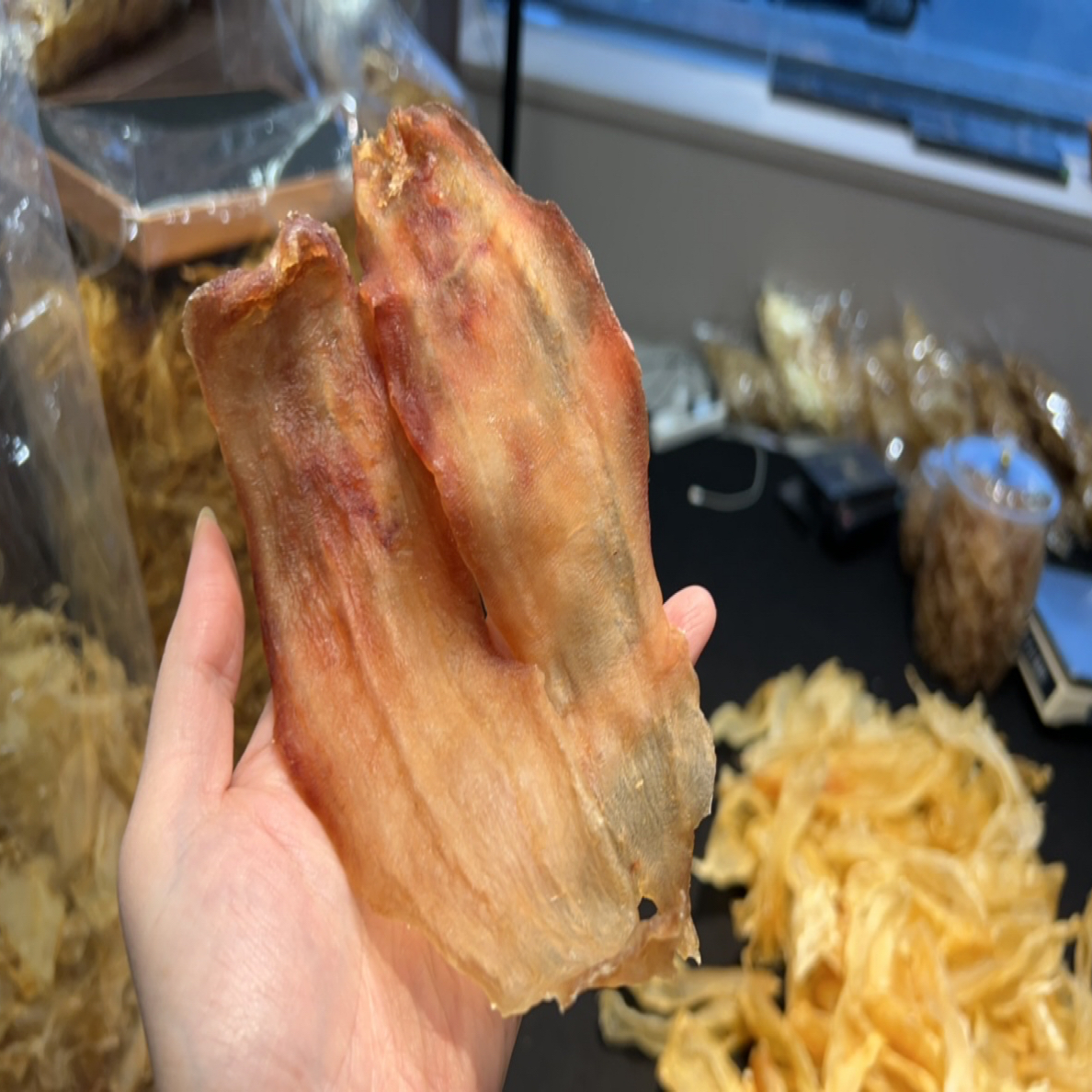 磨砂厚肉土鳘母胶500克