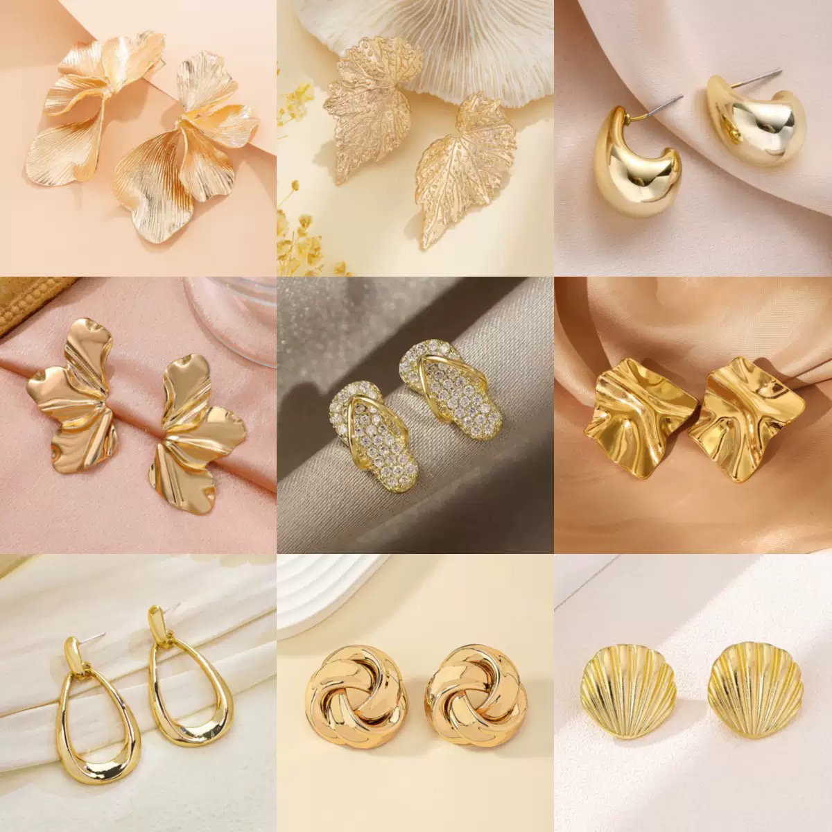 非金属硅胶耳饰 气质轻奢百搭