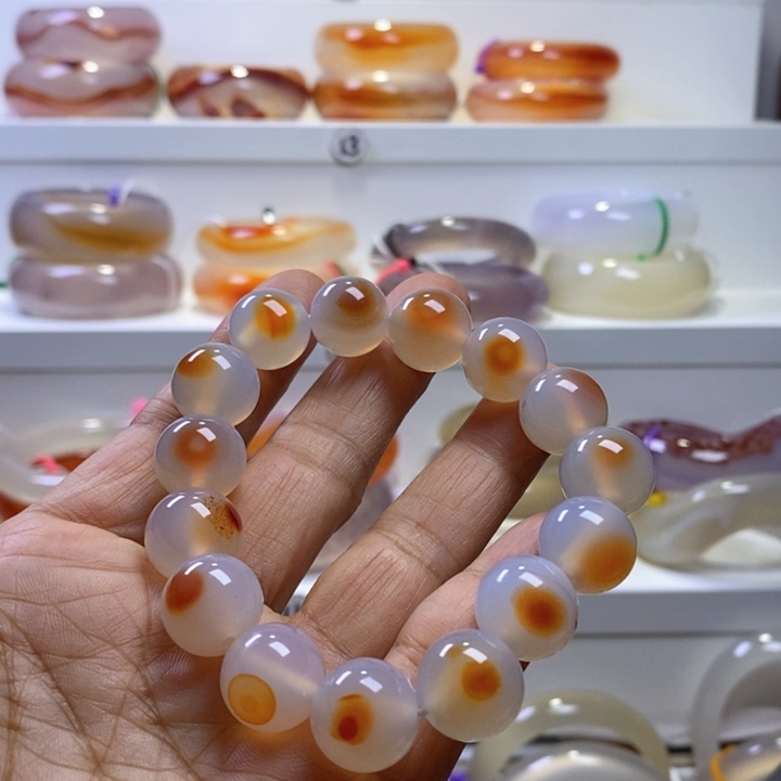 玛瑙/玉髓手链未镶嵌