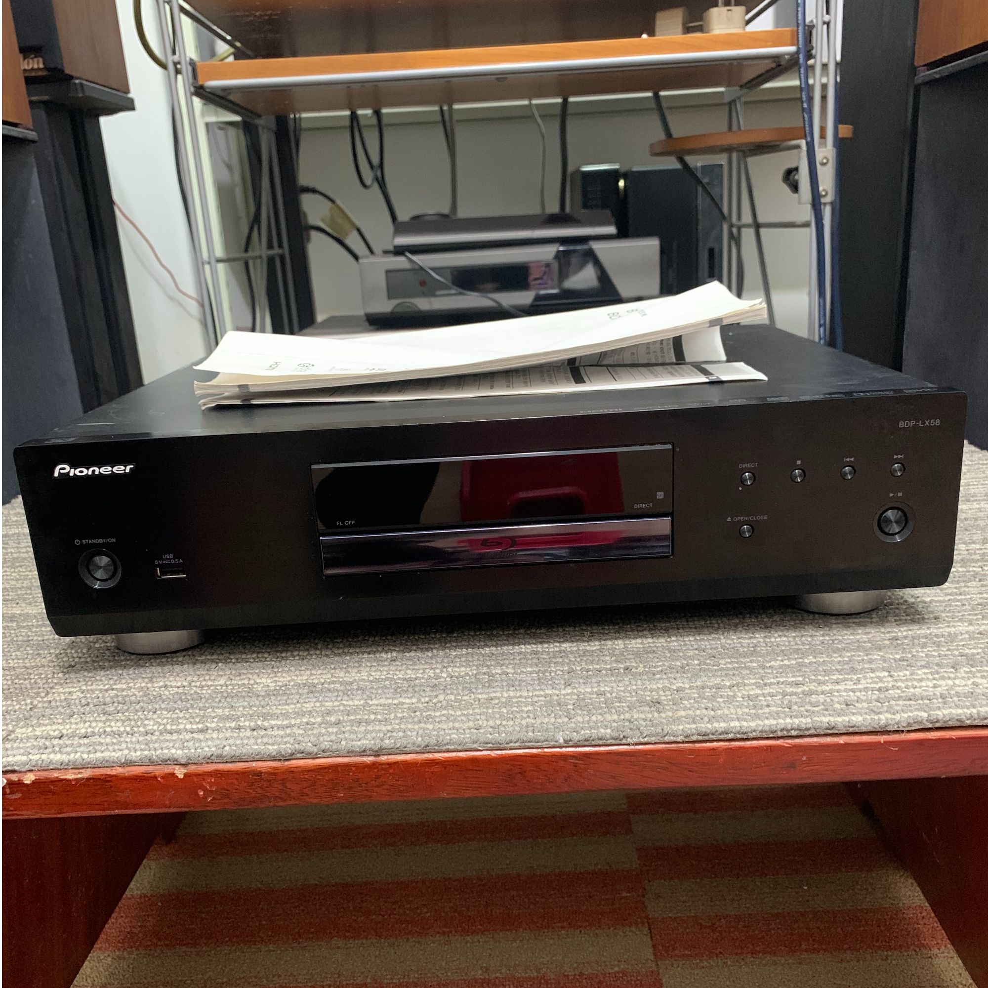 95新  日本先锋/Pioneer BDP-LX58蓝光DVD播放机