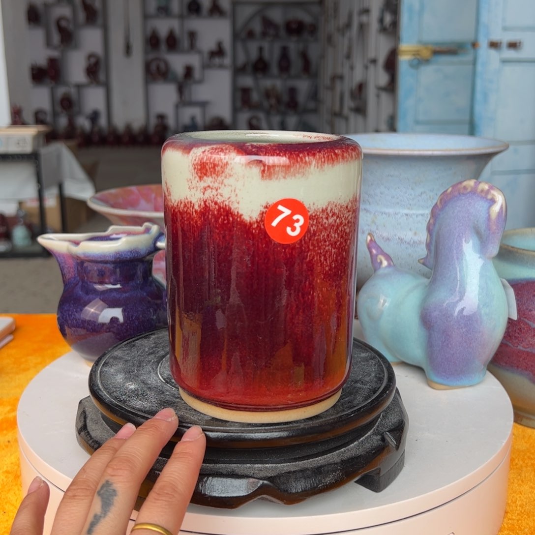 摆件郑家钧窑摆件