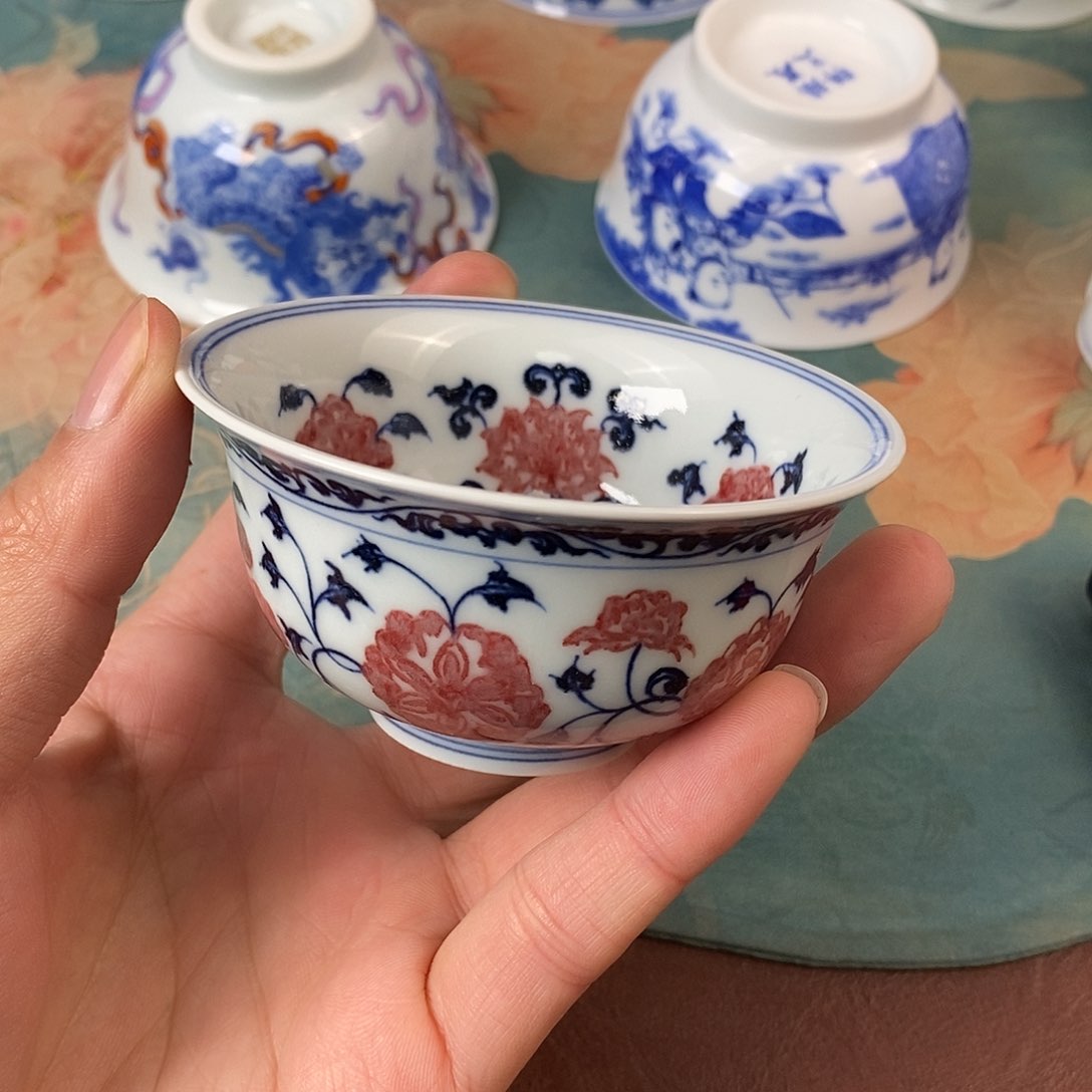 杯现代景德镇全手工全手绘茶具1688888