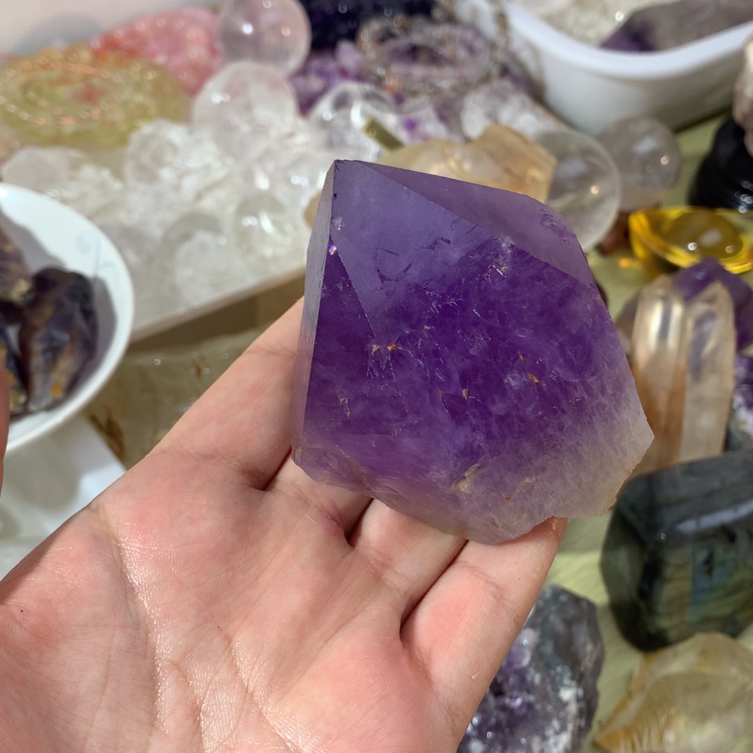 水晶珠宝半成品未镶嵌@*球天然