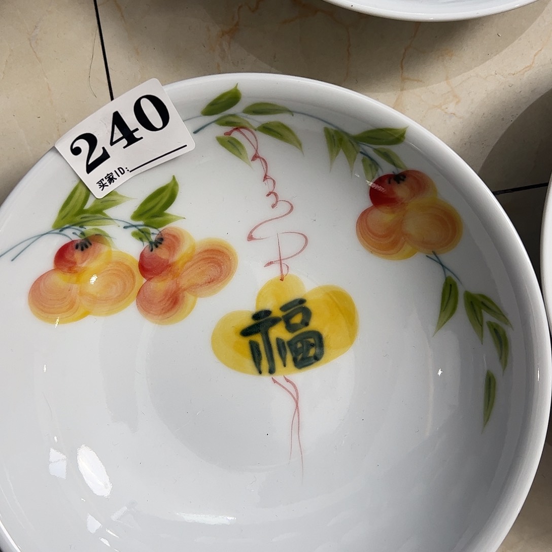 瓷片景德镇陶瓷手工手绘制作