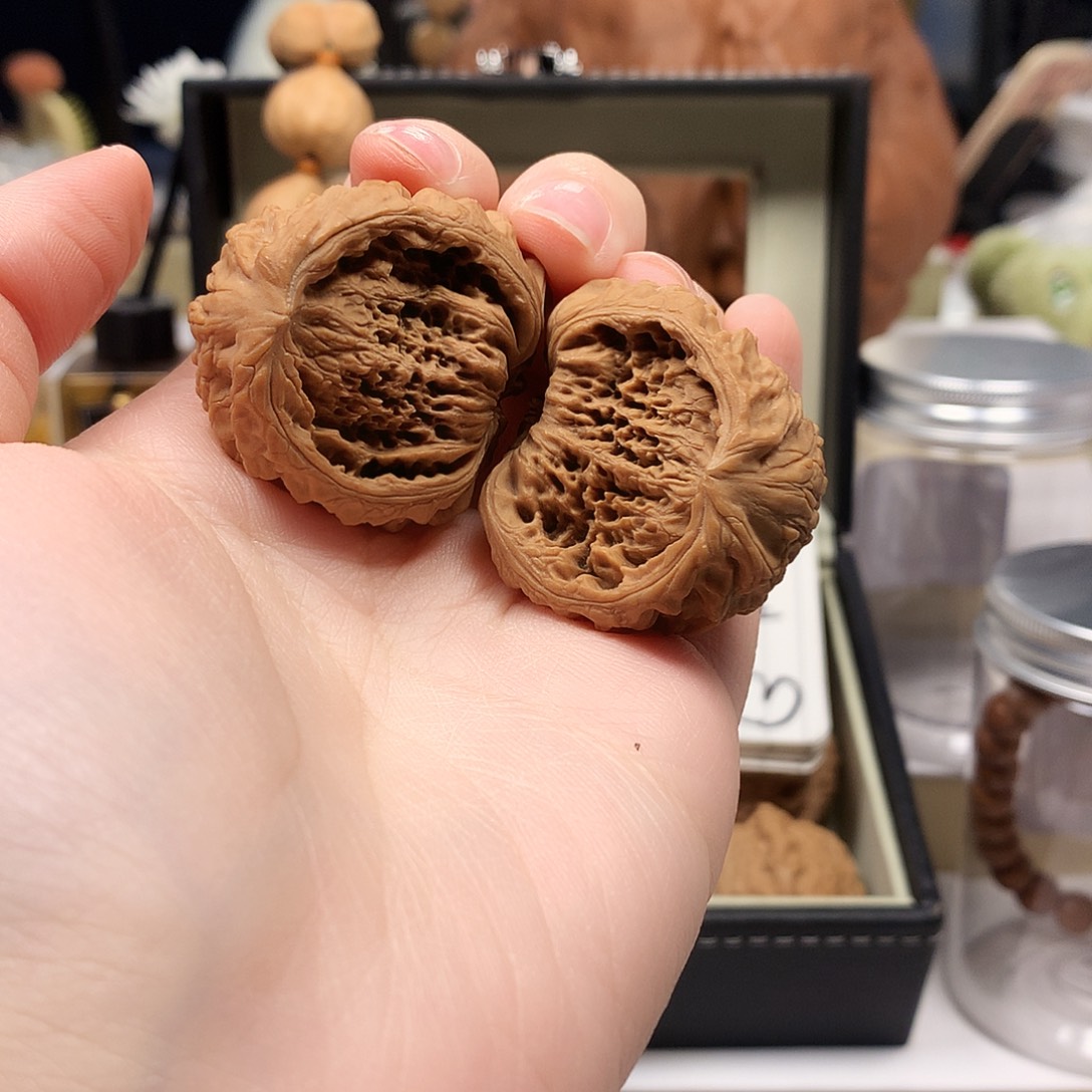 桃核吊坠南疆蛇头