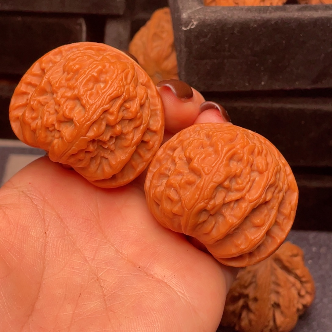 桃核吊坠秦岭核桃48