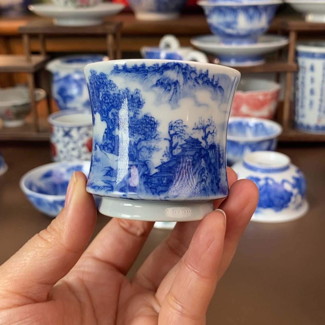 景德镇陶瓷手工手绘