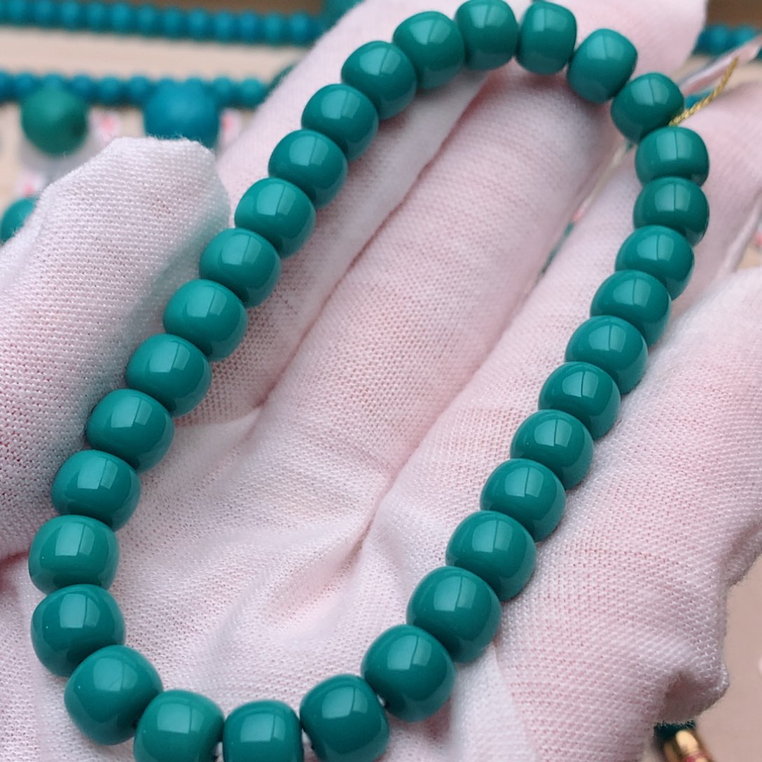 绿松石配饰未镶嵌直径：7.1