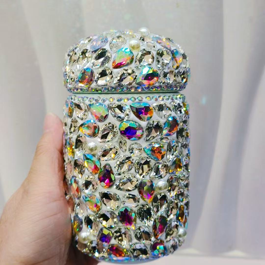 保温杯镶钻迷你杯不锈钢奢华礼物小杯子200毫升5