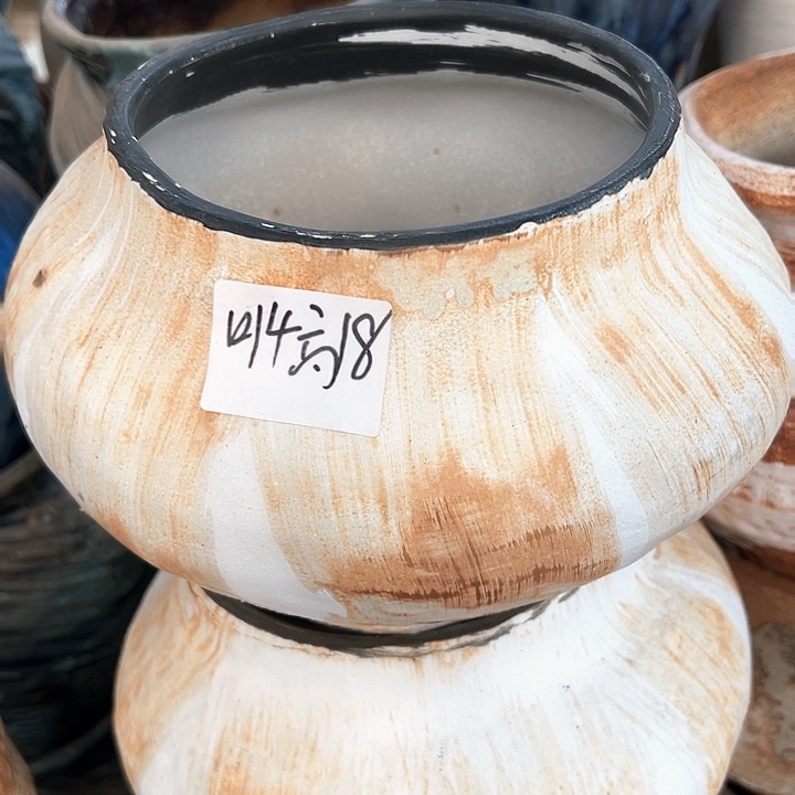 景德镇精品花盆栽适合盆