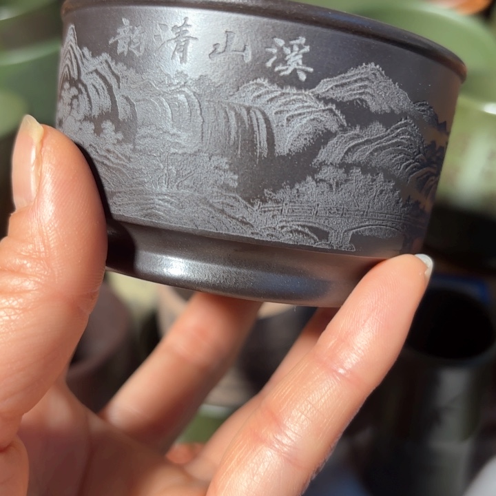 紫砂茶杯紫砂杯新年福利放漏